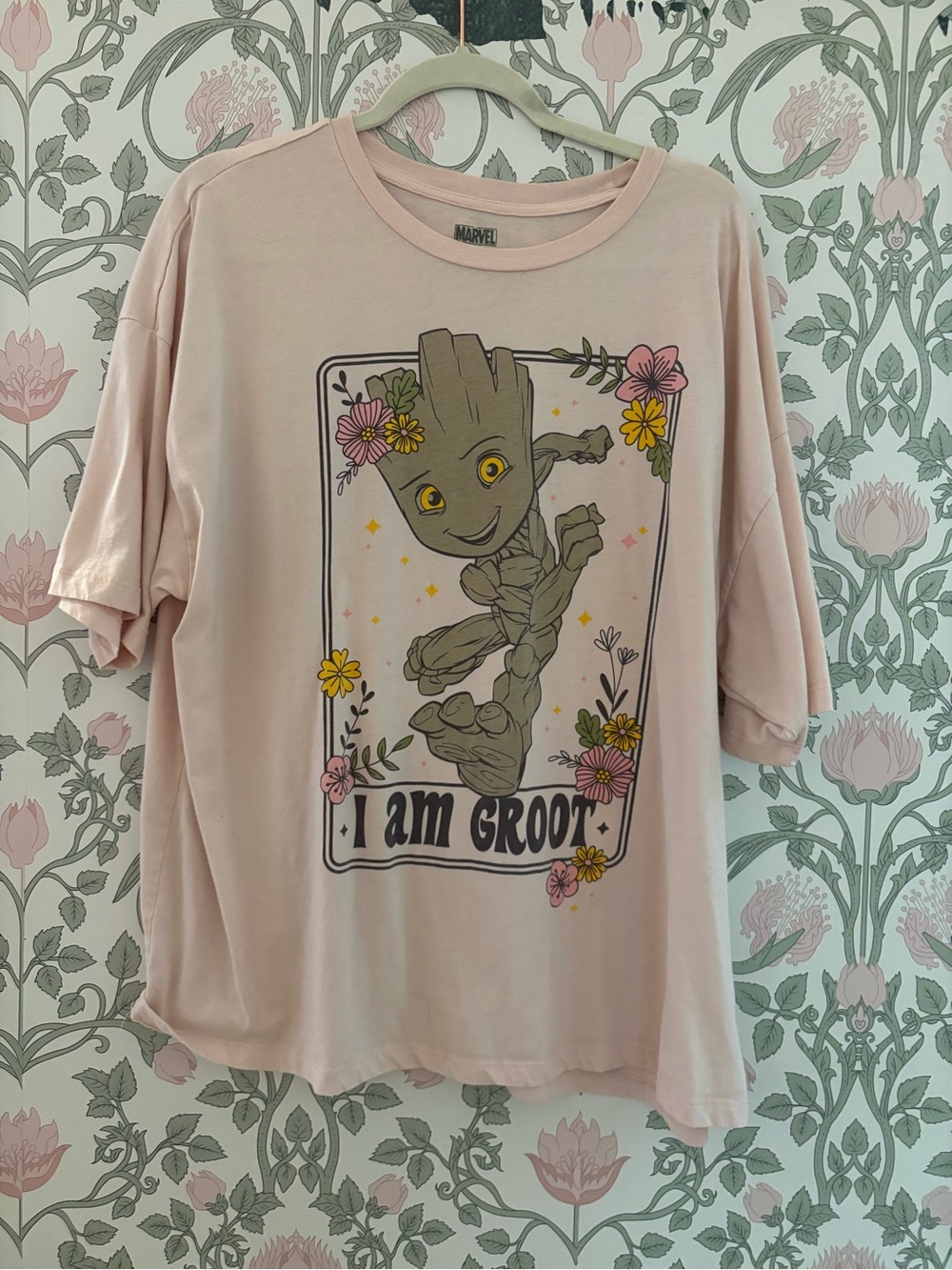 Marvel Pink 'I Am Groot' Graphic Tee